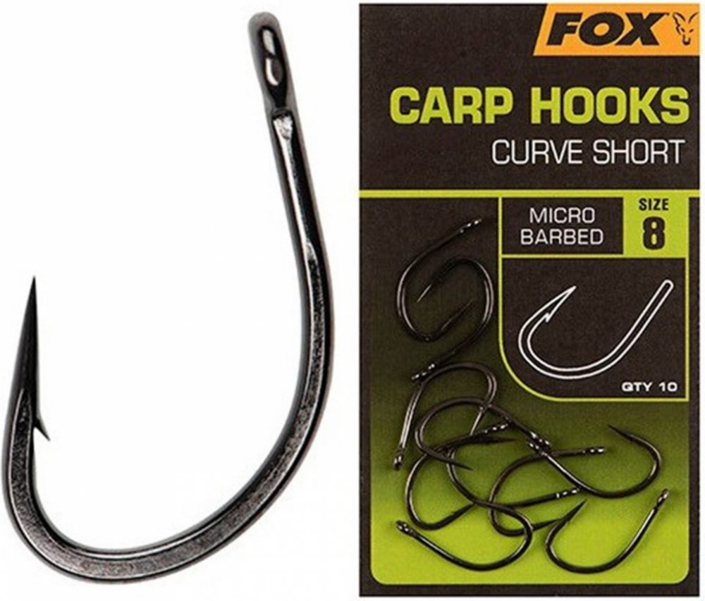 Fox Carp Hooks Curve Shank Short vel.4 10ks