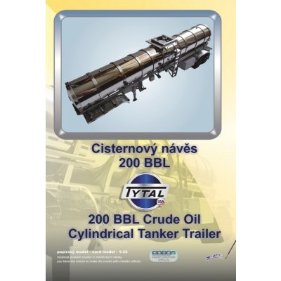 Zdeněk Čechal cisternový návěs Tytal 200BBL stavebnice papírového modelu – Hledejceny.cz