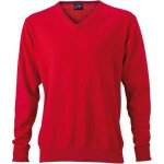 Bavlněný svetr JN659 červená – Zboží Mobilmania