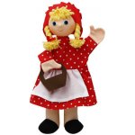 Moravská Ústředna Brno maňásek Karkulka s košíkem puntíkovaná – Zboží Dáma