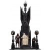 Sběratelská figurka Weta Workshop Lord of the Rings Saruman the White on Throne