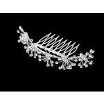 Hřeben do vlasů s broušenými kamínky - crystal – Zboží Dáma
