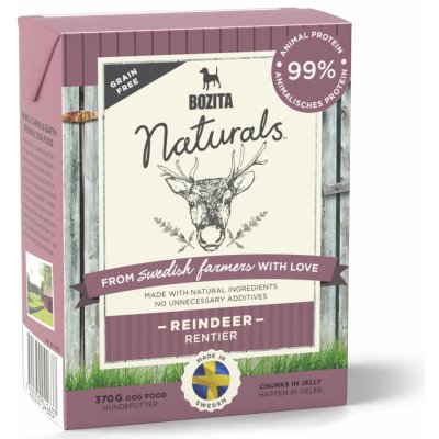 Bozita Adult Dog Naturals Big Reindeer 370 g – Hledejceny.cz