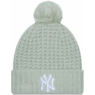 New Era Cosy Pom MLB New York Yankees Blue Teal/White – Zboží Mobilmania