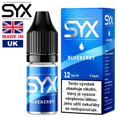 SYX Blueberry 10 ml 12 mg – Zboží Mobilmania