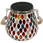 BAUHAUS Solární svítidlo lucerna modrá/červená 10,5 cm RGB GD210084-2 – Hledejceny.cz