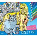 Kočky a psi omalovánky – Zboží Mobilmania