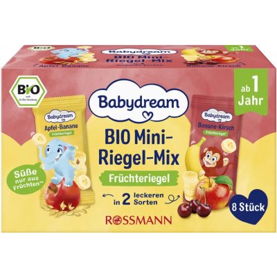 Babydream BIO ovocné tyčinky mix 100 g – Zboží Dáma