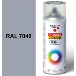 Schuller Ehklar Sprej hliníkově šedý lesklý 400ml, odstín RAL 7040 barva hliníkově šedá lesklá, , barvy ve spreji PRISMA COLOR 91343