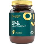 Beggs Zinc + Copper + Green tea extract 60 kapslí – Hledejceny.cz