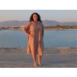 Nelly Mušelínové pončo dámské Hnědá – Sleviste.cz