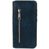 Pouzdro a kryt na mobilní telefon Apple TopQ Telone Business ZIP pro iPhone X/XS (5,8") Navy