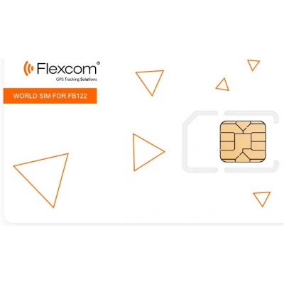 FLEXCOM SIMGL6M datová sim karta pro gps sledovací zařízení pro mezinárodní použití po dobu 6 měsíců – Zboží Mobilmania