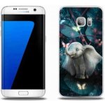 Pouzdro mmCase Gelové Samsung Galaxy S7 Edge - roztomilý slon – Zboží Mobilmania