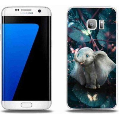 Pouzdro mmCase Gelové Samsung Galaxy S7 Edge - roztomilý slon – Zboží Mobilmania