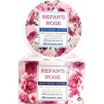 Refan Refan's Rose Tělové krémové máslo s organickou růžovou vodou 200 ml – Zboží Dáma