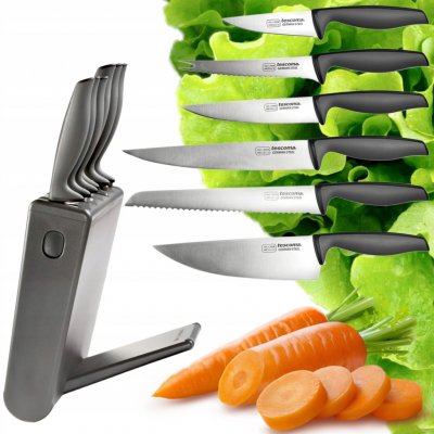 TESCOMA Blok na nože PRECIOSO se 6 noži 881280.00 – Zboží Dáma