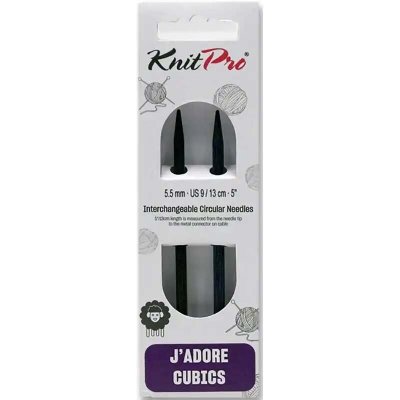 KnitPro J'adore Cubics výměnné jehlice 13Cm 5,5mm – Zboží Mobilmania