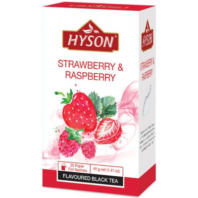 Hyson Strawberry & Raspberry 20 sáčků