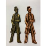 Kovový štítek WC ženy, WC muži – HobbyKompas.cz