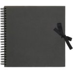 WEST DESIGN PRODUCTS LIMITED West Design Album kroužkové se stuhou 30 × 30 cm (200 g/m2, 42 listů) - černé – Zboží Živě