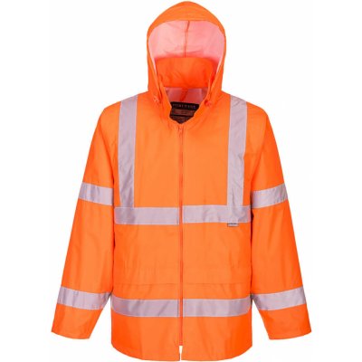 Portwest H440 reflexní Hi-Vis bunda do deště Barva Oranžová – Zboží Mobilmania