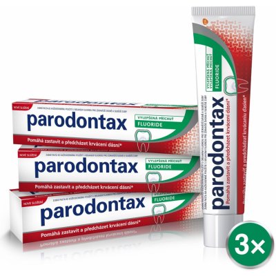 Parodontax Fluoride 3 × 75 ml – Zboží Dáma