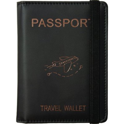 KUFRYPLUS Pouzdro na pas a karty s RFID ochranou WGK01 černá – Zboží Mobilmania