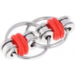 Antistresová hračka Fidget Flippy Chain červený – Sleviste.cz