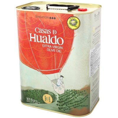 Casas de Hualdo Sensación výraznější extra panenský olivový olej 3 l – Sleviste.cz