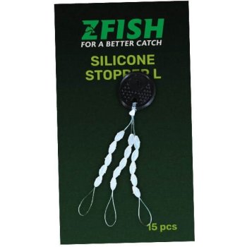 Extra Carp silicone stopper L 15ks Čirá