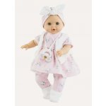 Paola Reina Realistické miminko holčička Sonia v růžovém oblečku s pandami 36 cm – Hledejceny.cz