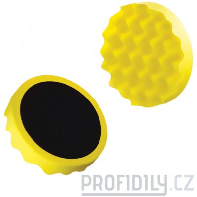 BOLL Profilovaná leštící houba středně měkká žlutá 150mm – Sleviste.cz