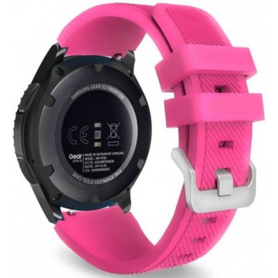 BStrap Silicone Sport řemínek na Samsung Gear S3, pink SSG006C16 – Zboží Mobilmania