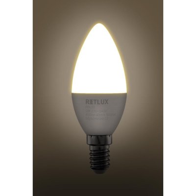 Retlux REL 35 LED C37 4x5W E14 WW