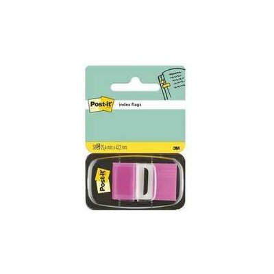 Záložky se zásobníkem, 50 lístků, 25x43 mm, fialová, 3M POSTIT – Hledejceny.cz