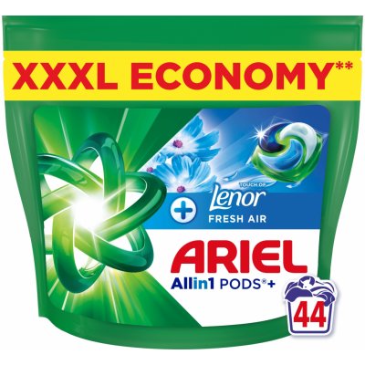 Ariel Fresh +Lenor Air All in1 kapsle na praní 44 PD – Sleviste.cz