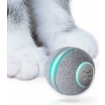 Cheerble Ball hračka pro kočky a malé psy šedá – Zboží Mobilmania