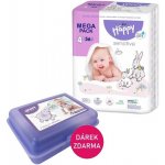 Bella Happy Vlhčené ubrousky Sensitive 4 x 56 ks – Zboží Dáma