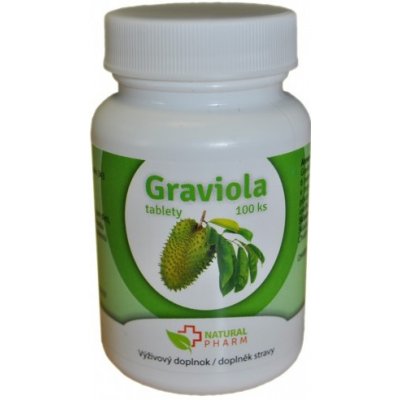 Natural Pharm Graviola 100 tablet – Zboží Mobilmania