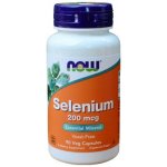 NOW Foods Selenium 200mcg 90 rostlinných kapslí – Hledejceny.cz