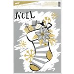 MFP Paper Okenní fólie vánoce glitr VA015 20x30cm – Hledejceny.cz