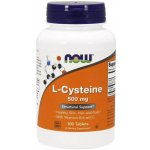 Now Foods L-Cystein 500 mg 100 tablet – Hledejceny.cz