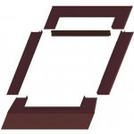 Skylight PLUS / SUPRO 55 x 78 cm, hnědá, F – Sleviste.cz