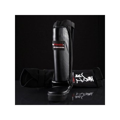 NHB Kožené chrániče holení a nártů MMA Firepower - černá – Zboží Dáma