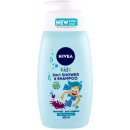 Nivea Kids 2in1 Shower & Shampoo jemný sprchový gel a šampon 2 v1 500 ml