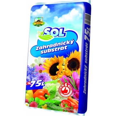 SOL Zahradnický substrát 75 l – Zboží Mobilmania
