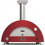 Alfa Forni Moderno 2 Pizze Hybrid-Pizzaofen Antique Red – Zboží Mobilmania
