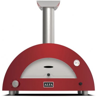 Alfa Forni Moderno 2 Pizze Hybrid-Pizzaofen Antique Red – Zboží Mobilmania
