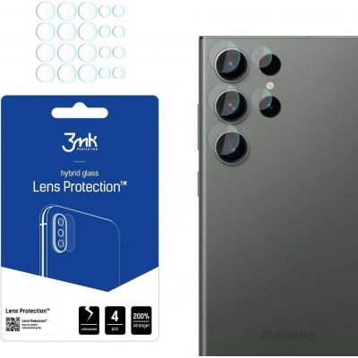 3mk Protection Lens hybridní sklo na fotoaparát pro Samsung Galaxy S23 Ultra 5903108512558 – Zboží Živě